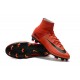 Nike Mercurial Superfly V FG ACC Crampons Football - Rouge Noir