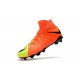 Nike Chaussures Hypervenom Phantom 3 DF FG Flyknit - Orange Jaune