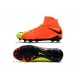 Nike Chaussures Hypervenom Phantom 3 DF FG Flyknit - Orange Jaune