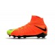 Nike Chaussures Hypervenom Phantom 3 DF FG Flyknit - Orange Jaune