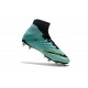 Nike Chaussures Hypervenom Phantom 3 DF FG Flyknit - Noir Bleu