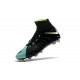 Nike Chaussures Hypervenom Phantom 3 DF FG Flyknit - Noir Bleu