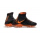 Nike Chaussures Hypervenom Phantom 3 DF FG Flyknit - Noir Orange