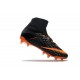 Nike Chaussures Hypervenom Phantom 3 DF FG Flyknit - Noir Orange