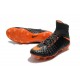 Nike Chaussures Hypervenom Phantom 3 DF FG Flyknit - Noir Orange