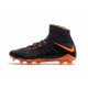 Nike Chaussures Hypervenom Phantom 3 DF FG Flyknit - Noir Orange