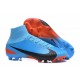 Nike Mercurial Superfly V FG ACC Crampons Football - Bleu Noir Rouge