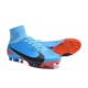 Nike Mercurial Superfly V FG ACC Crampons Football - Bleu Noir Rouge