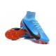 Nike Mercurial Superfly V FG ACC Crampons Football - Bleu Noir Rouge