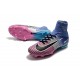 Nike Mercurial Superfly V FG ACC Crampons Football - Bleu Rose Noir