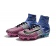 Nike Mercurial Superfly V FG ACC Crampons Football - Bleu Rose Noir