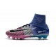 Nike Mercurial Superfly V FG ACC Crampons Football - Bleu Rose Noir