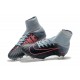 Nike Mercurial Superfly V FG ACC Crampons Football - Gris Orange