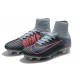 Nike Mercurial Superfly V FG ACC Crampons Football - Gris Orange