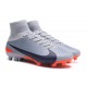 Chaussure de Foot Nike Mercurial Superfly 5 DF FG - Gris Noir