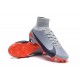 Chaussure de Foot Nike Mercurial Superfly 5 DF FG - Gris Noir
