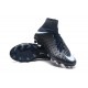 Nike Chaussures Hypervenom Phantom 3 DF FG Flyknit - Noir Blanc