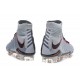 Nike Chaussures Hypervenom Phantom 3 DF FG Flyknit - Gris Noir