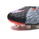 Nike Chaussures Hypervenom Phantom 3 DF FG Flyknit - Gris Noir