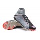 Nike Chaussures Hypervenom Phantom 3 DF FG Flyknit - Gris Noir