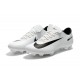 Chaussures de Foot Nike Mercurial Vapor XI FG ACC - Blanc Noir