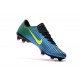 Chaussures de Foot Nike Mercurial Vapor XI FG ACC - Bleu Jaune