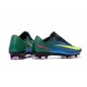 Chaussures de Foot Nike Mercurial Vapor XI FG ACC - Bleu Jaune