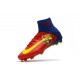 Chaussure de Foot Nike Mercurial Superfly 5 DF FG - Barcelona Rouge Jaune