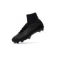 Chaussure de Foot Nike Mercurial Superfly 5 DF FG - Tout Noir