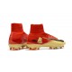 Chaussure de Foot Nike Mercurial Superfly 5 DF FG - Rouge Or