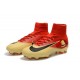 Chaussure de Foot Nike Mercurial Superfly 5 DF FG - Rouge Or