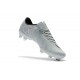 Chaussures de Foot Ronaldo Nike Mercurial Vapor XI CR7 FG ACC - Blanc Noir