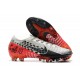 Nike Mercurial Vapor XIII Elite AG-PRO Neymar Platine Noir Rouge