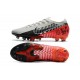 Nike Mercurial Vapor XIII Elite AG-PRO Neymar Platine Noir Rouge