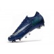Chaussures Nike Mercurial Vapor XIII Elite AG Bleu Néant Volt Blanc-PRO