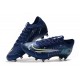 Chaussures Nike Mercurial Vapor XIII Elite AG Bleu Néant Volt Blanc-PRO