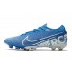 Chaussures Nike Mercurial Vapor XIII Elite AG- Bleu BlancPRO