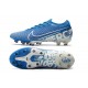 Chaussures Nike Mercurial Vapor XIII Elite AG- Bleu BlancPRO