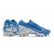 Chaussures Nike Mercurial Vapor XIII Elite AG- Bleu BlancPRO