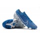 Chaussures Nike Mercurial Vapor XIII Elite AG- Bleu BlancPRO