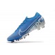 Chaussures Nike Mercurial Vapor XIII Elite AG- Bleu BlancPRO