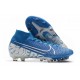 Nike Mercurial Superfly VII Elite AG-Pro Bleu Blanc