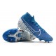 Nike Mercurial Superfly VII Elite AG-Pro Bleu Blanc