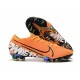 Nike Crampons Mercurial Vapor XIII ELITE FG Orange Blanc