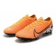 Nike Crampons Mercurial Vapor XIII ELITE FG Orange Blanc