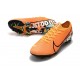 Nike Crampons Mercurial Vapor XIII ELITE FG Orange Blanc