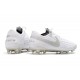 Chaussures Nike Tiempo Legend VIII Elite FG Blanc Platine