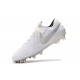 Chaussures Nike Tiempo Legend VIII Elite FG Blanc Platine