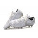 Chaussures Nike Tiempo Legend VIII Elite FG Blanc Platine