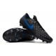 Chaussures Nike Tiempo Legend VIII Elite FG Noir Bleu
